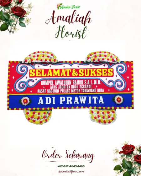Papan Bunga Ucapan Selamat Sindangsono
