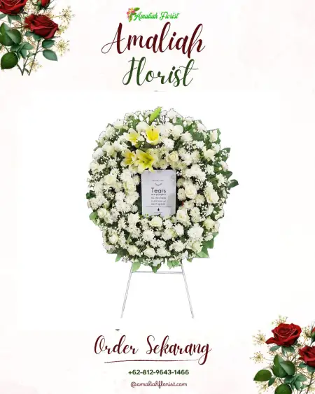 Krans Bunga Duka Sindangsono